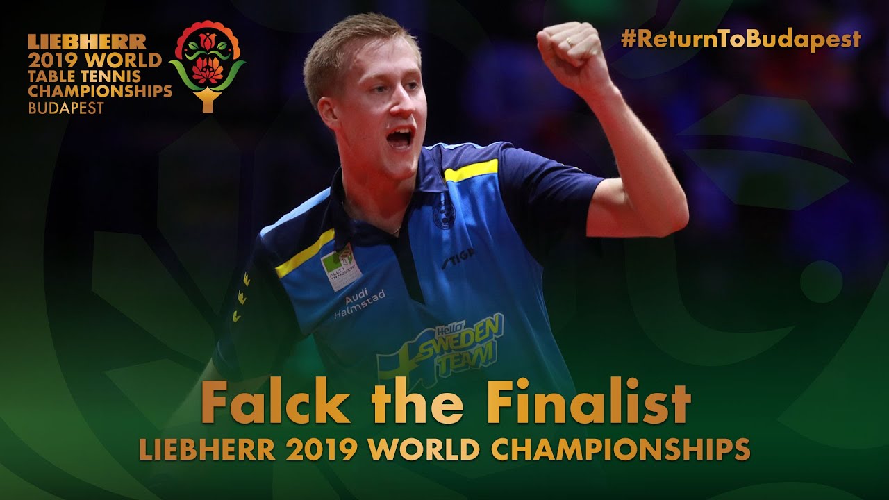 Mattias Falck the Finalist | 2019 World Table Tennis Championships - Budapest