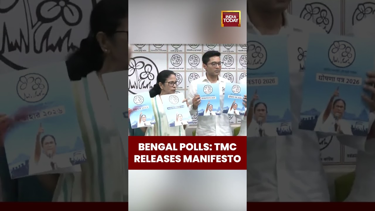 West Bengal Polls: Mamata Banerjee Launches TMC's Manifesto | 'Didi's 10 Pledges' | Elections