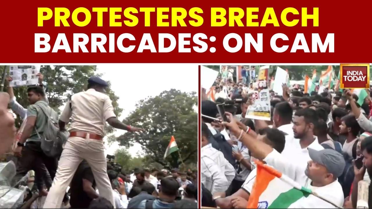 JPSC Protests: J'khand Students March To Vidhan Sabha Over Exam Row | Stopped At Barricades