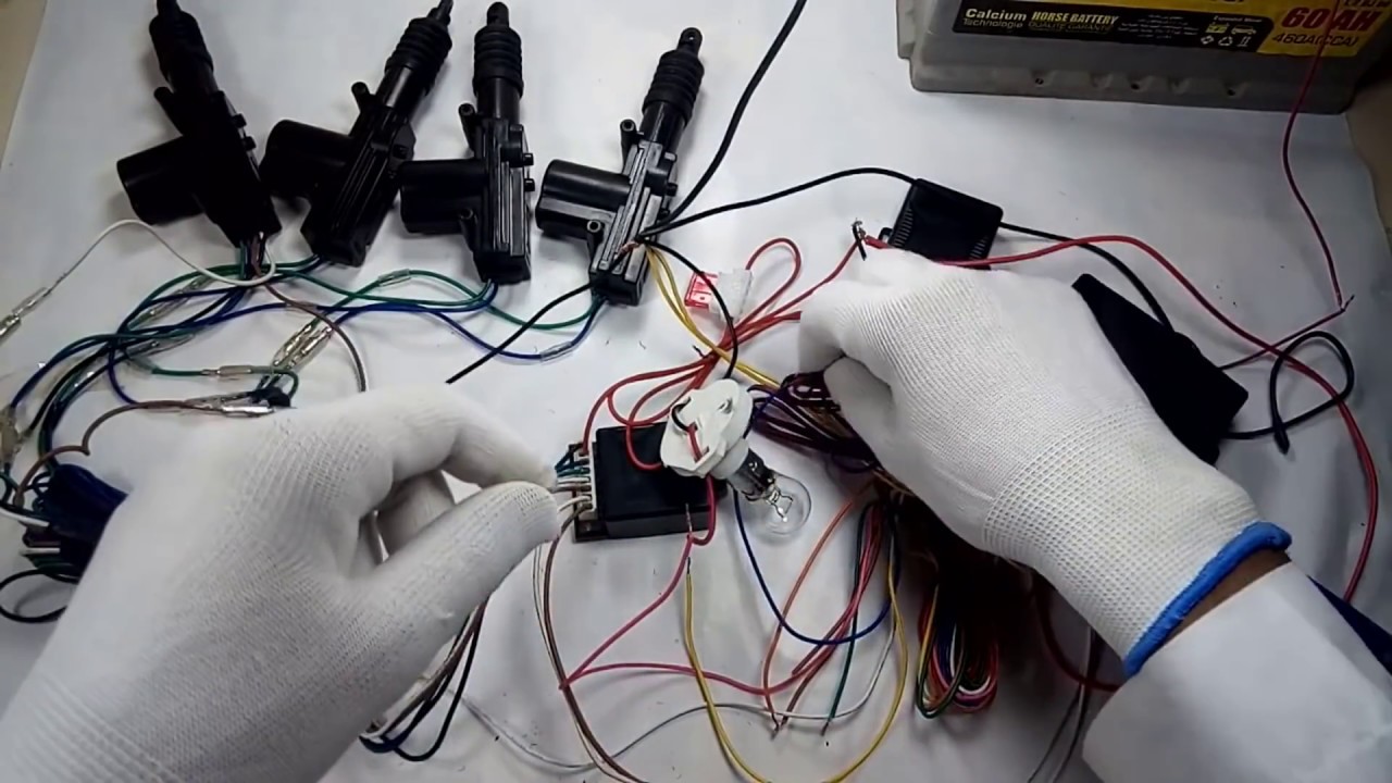 طريقة تركيب أسلاك جهاز انذار للسيارة