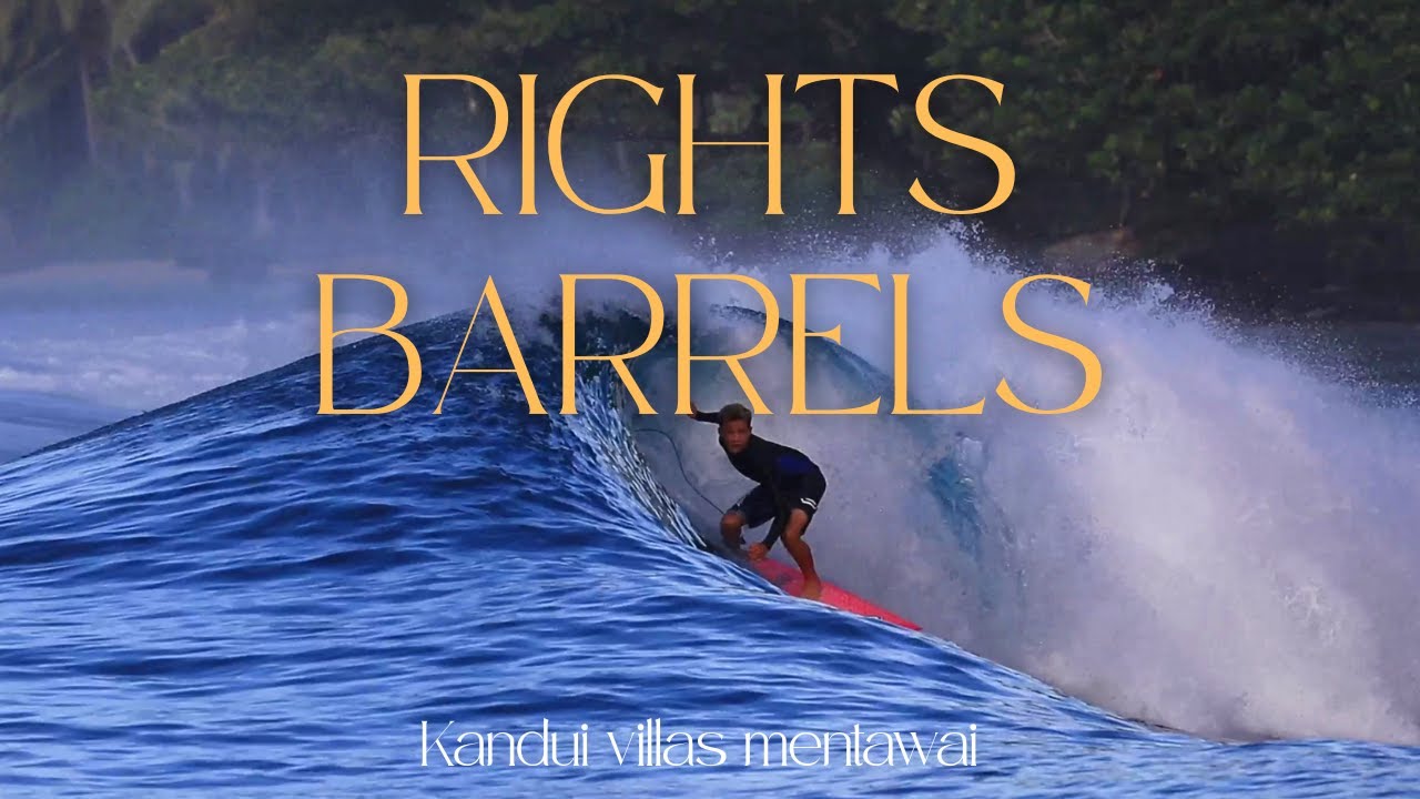 SURFING MENTAWAI EPIC BARRELS