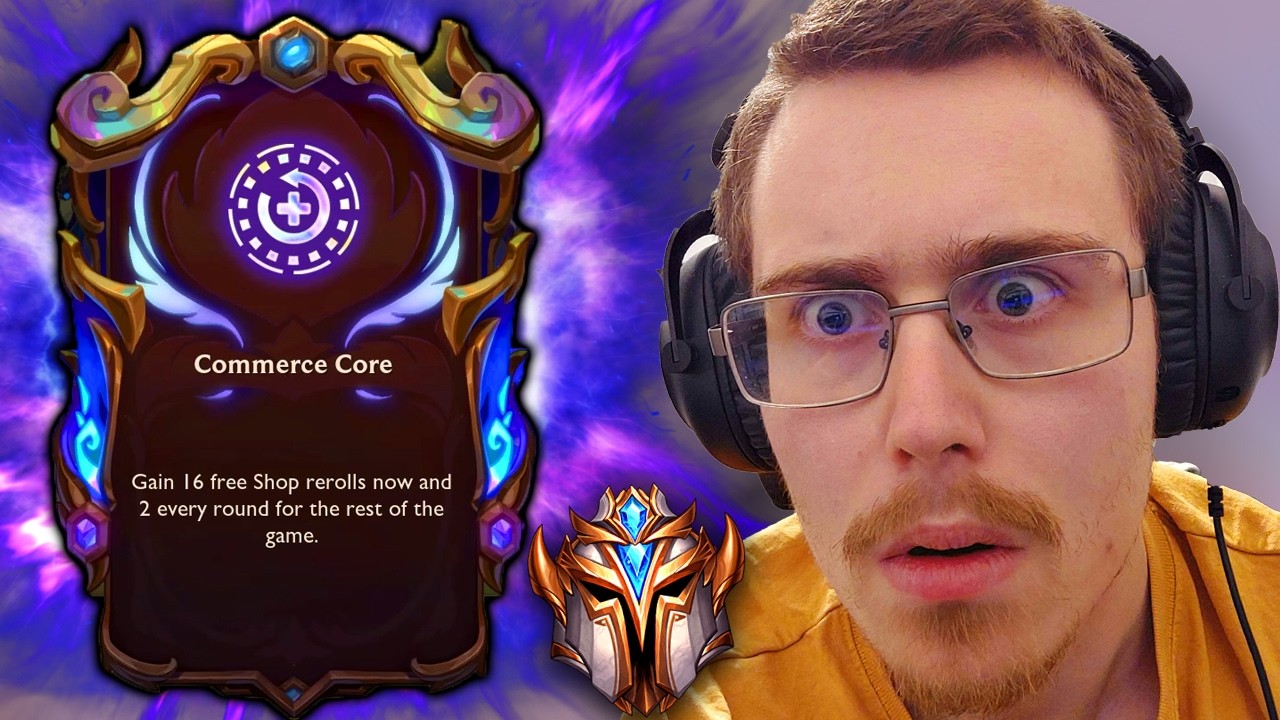 THIS IS WHY YOU ALWAYS TAKE THE INFINITE REROLLS! TFT SET 16