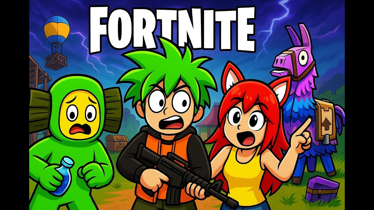 GRZESIO, MACIEKVR & Ruuzia &mdash; EPICKI PIERWSZY RAZ W FORTNITE! 🔥