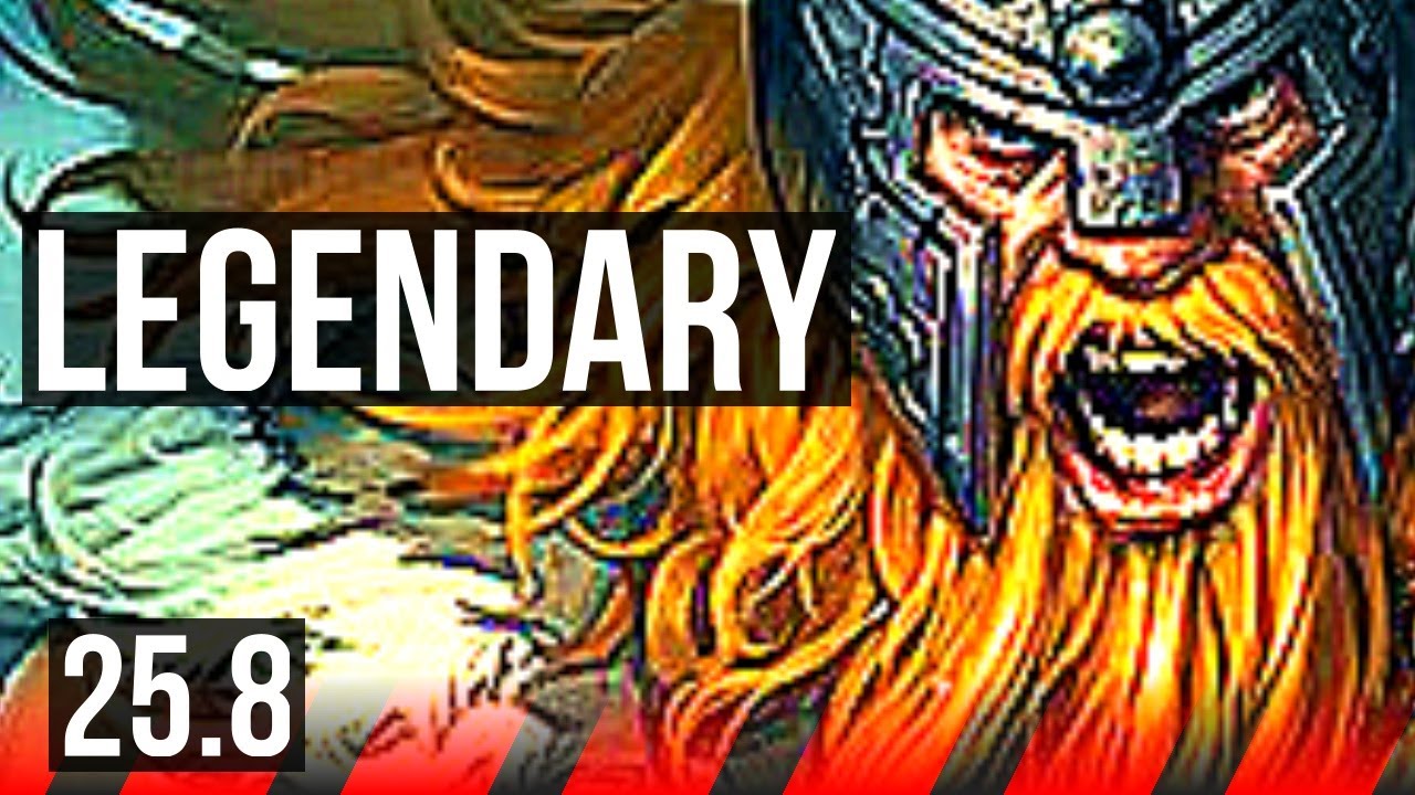 OLAF vs NASUS (TOP) | Legendary | NA Grandmaster | 25.8