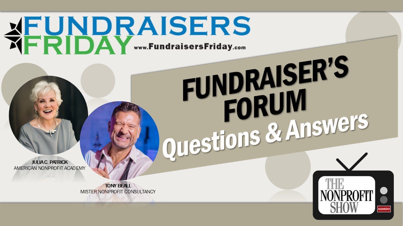Inside Fundraisers Friday: Real Questions Real Answers