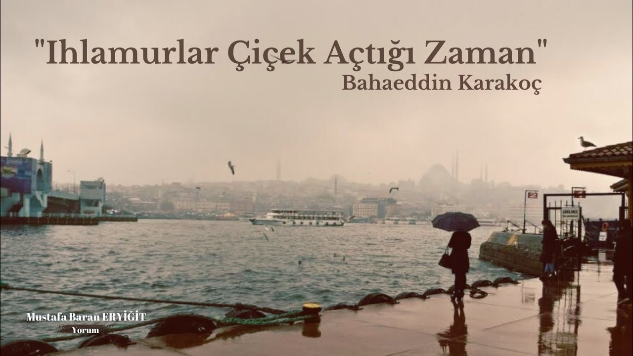 Ihlamurlar Çiçek Açtığı Zaman | Bahaeddin KARAKOÇ {Şiir}
