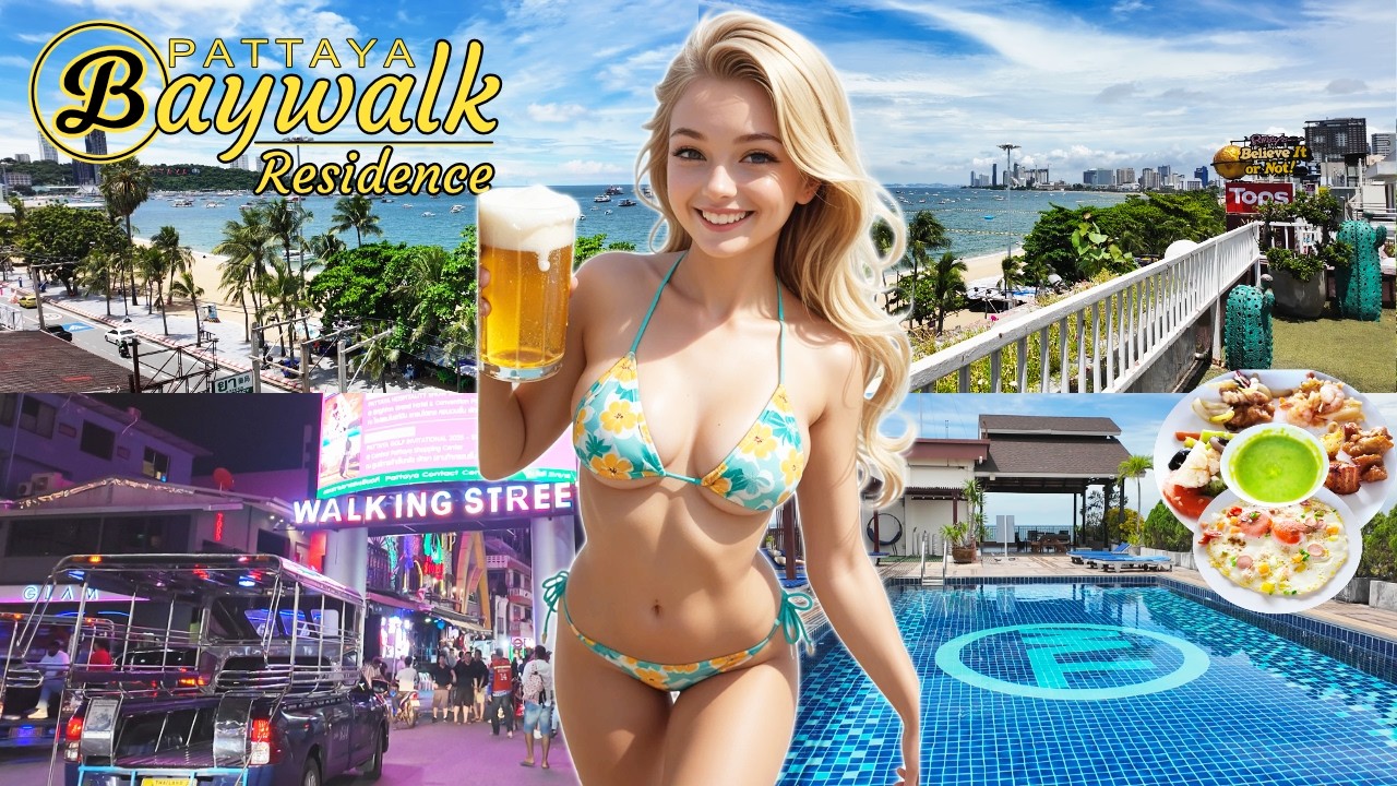 🏨 Отель Baywalk Residence Pattaya 🍴 Завтрак на берегу моря и в нескольких шагах от Уокинг-стрит