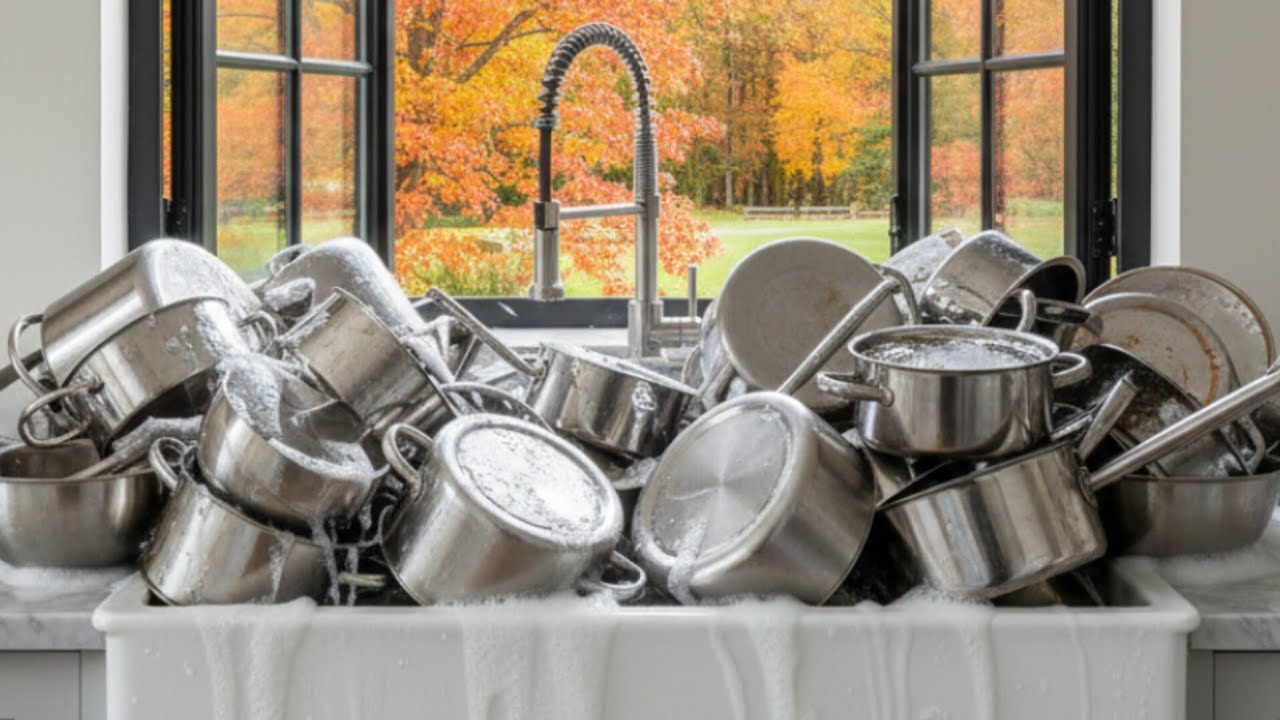 Clean With Me: The Peaceful Sound of Washing Dishes to Calm Your Mind