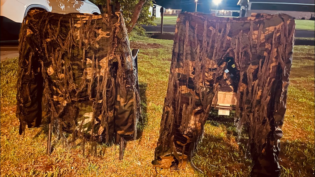 Mud Washing Ghillie Suit