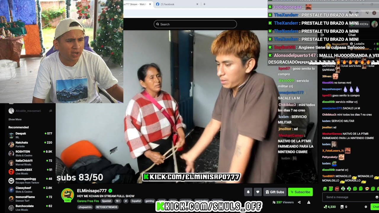 EL SHULS REACCIONA A SU HERMANO BORRACHO