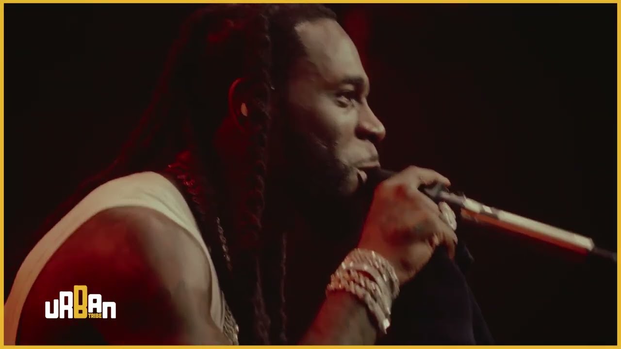 Burna Boy - On The Low Live Performance | London | YouTube Music Nights