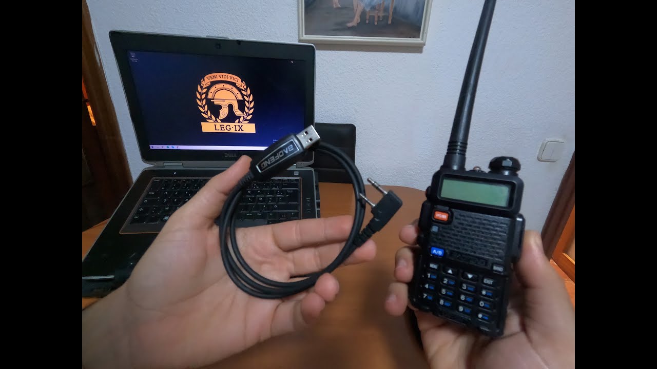 Programar radio Baofeng UV5R usando cable USB