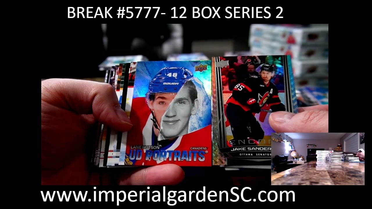 BREAK #5777: 12 BOX 2025-26 #upperdeck SERIES 2 HOBBY NHL HOCKEY CASE BREAK