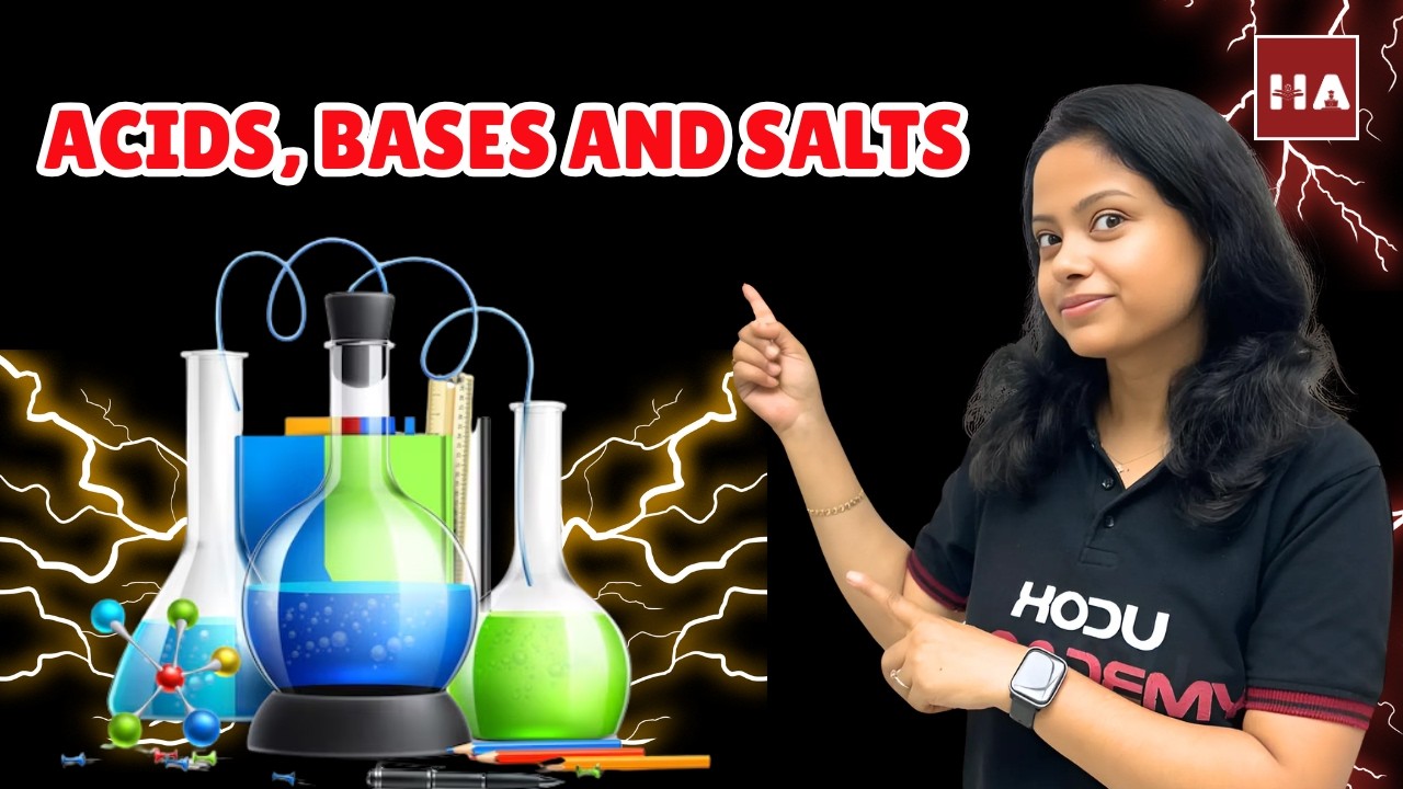 Acids, Bases & Salts | Class 10 Science (Chemistry) Chapter 2 | CBSE NCERT | One shot | Full Chapter