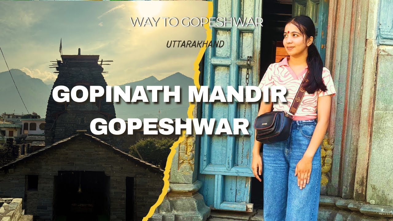 Way to Gopeshwar Gopinath Temple ❤️🙏🏻#minivlog #gopeshwar #gopinathtemple #trendy #viralvideo #vlog