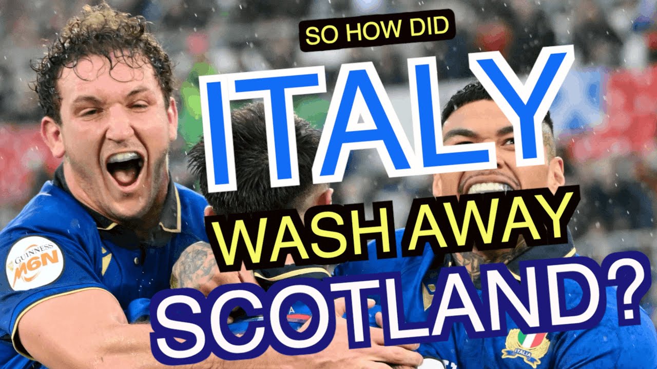 So how did Italy wash away Scotland? | Men's Six Nations 2026