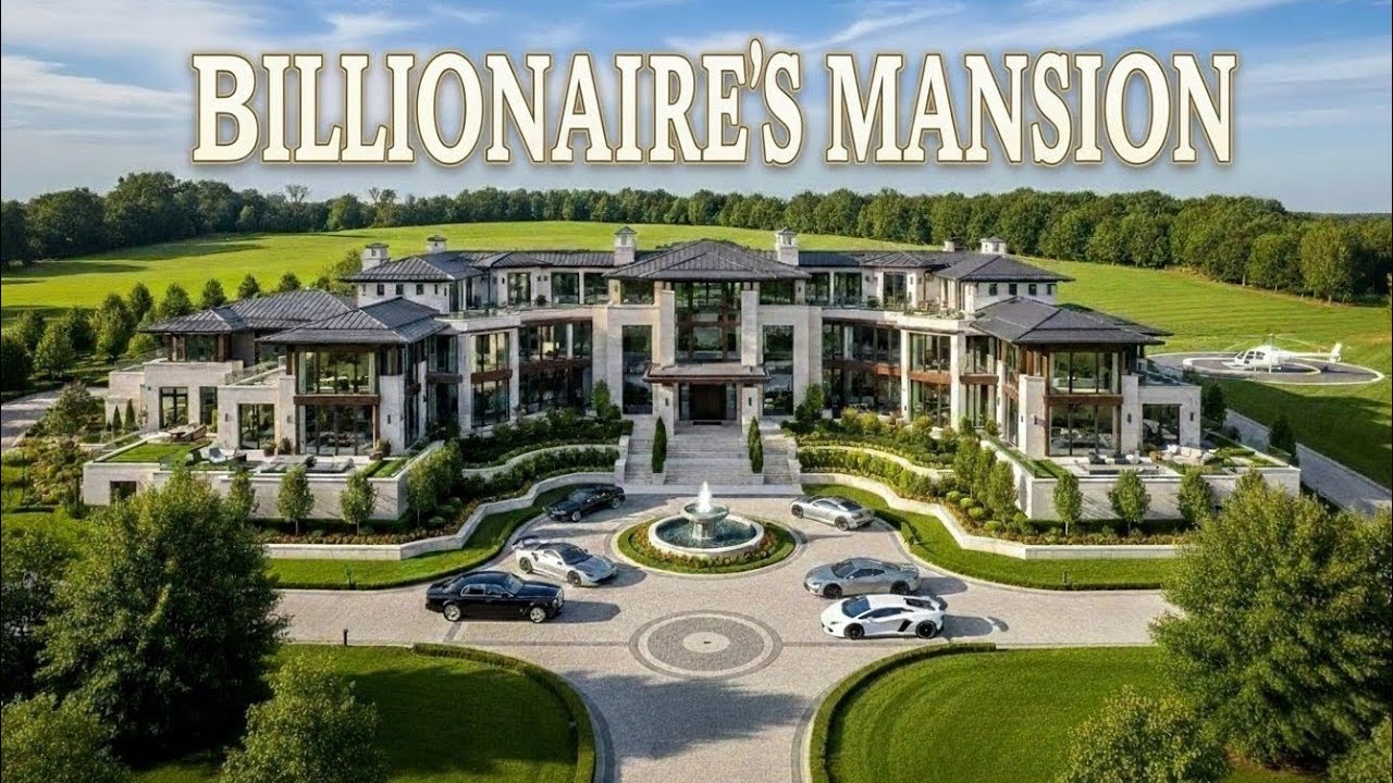 MILLIONAIRE Lifestyle Inside a Billion Dollar Mansion ✨🌟