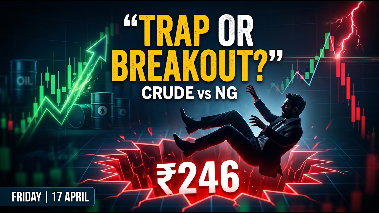 CRUDE OIL Massive Breakout? 🚨 Natural Gas Trap Zone! | MCX Analysis 17 April