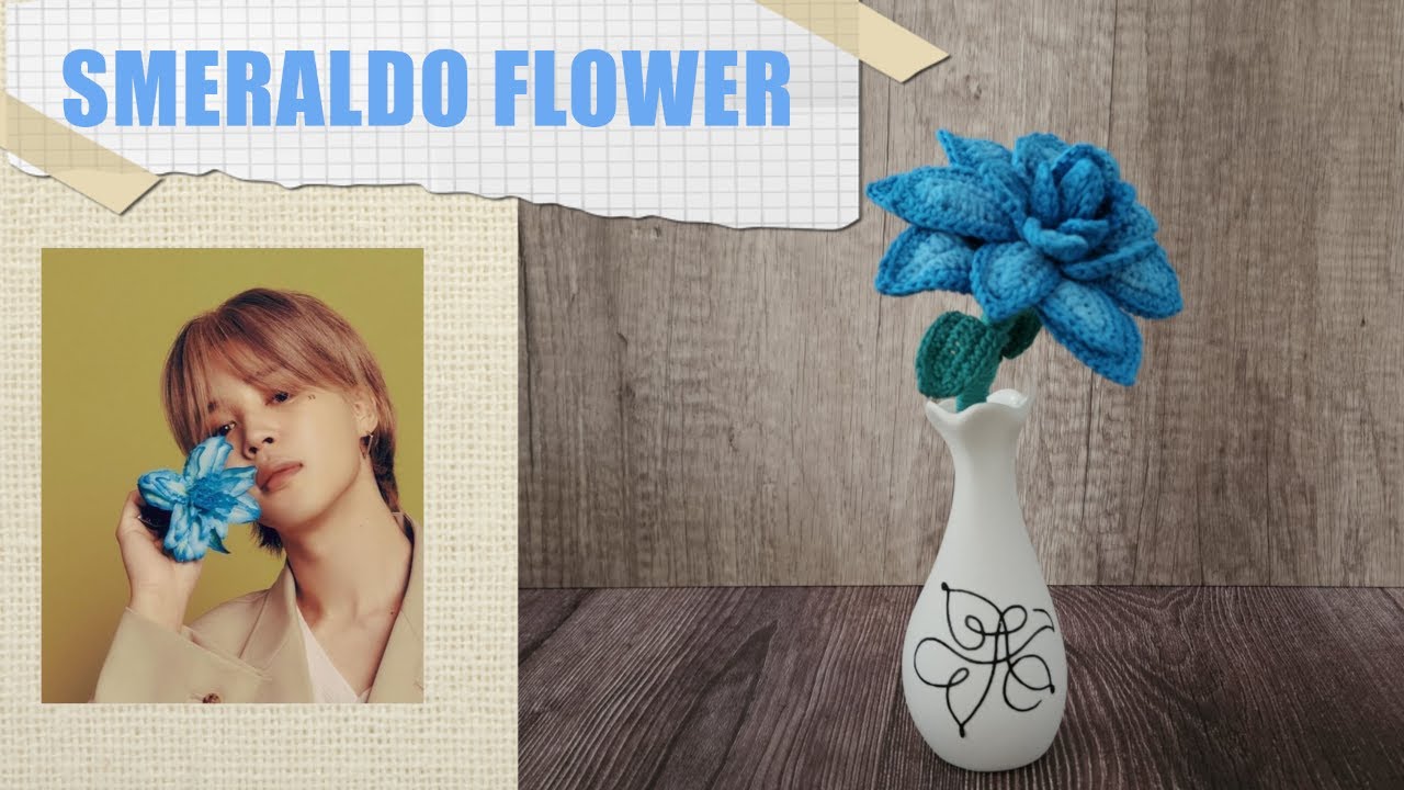 Smeraldo Flower Crochet Tutorial