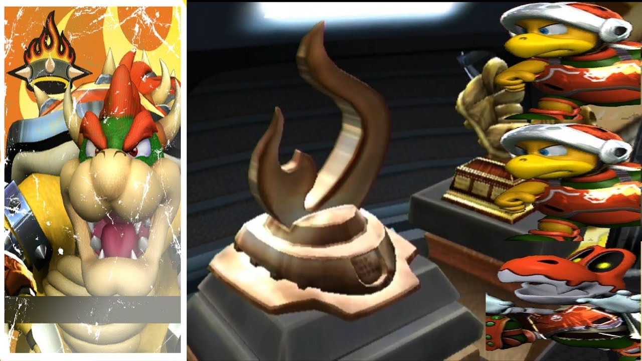 Mario Strikers Charged - Bowser - Fire Cup