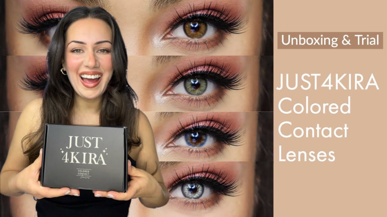 Provo le Lenti a Contatto Colorate✨😍🌈| HAUL PRIMARK🛍️🎀 | JUST4KIRA Lenses🥰
