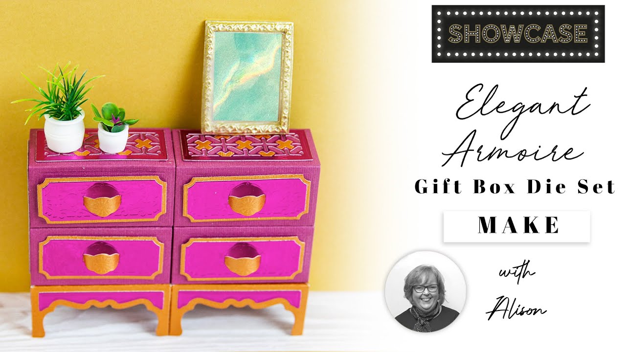 How To Assemble the Elegant Armoire Gift Box with Alison | Tonic Studios