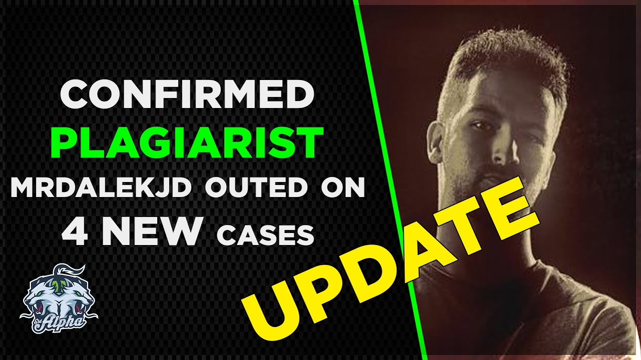Confirmed Plagiarist MrDalekJD - 4 more plagiarism videos PLUS the dubious apology