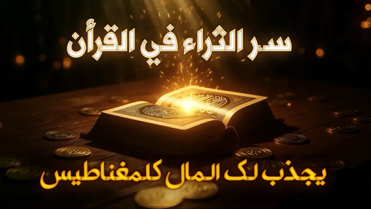 آية واحدة في القرآن… تجعل المال هو من يلاحقك