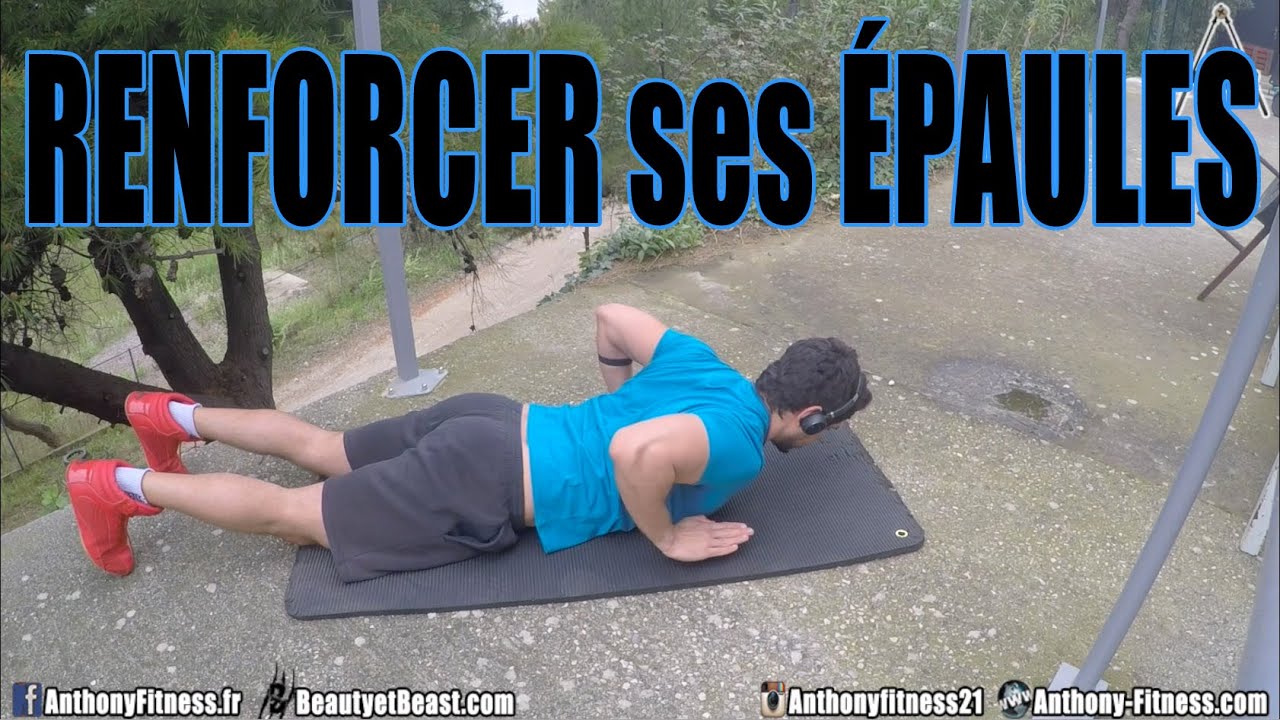 Renforcer ses épaules avec ces 4 exercices