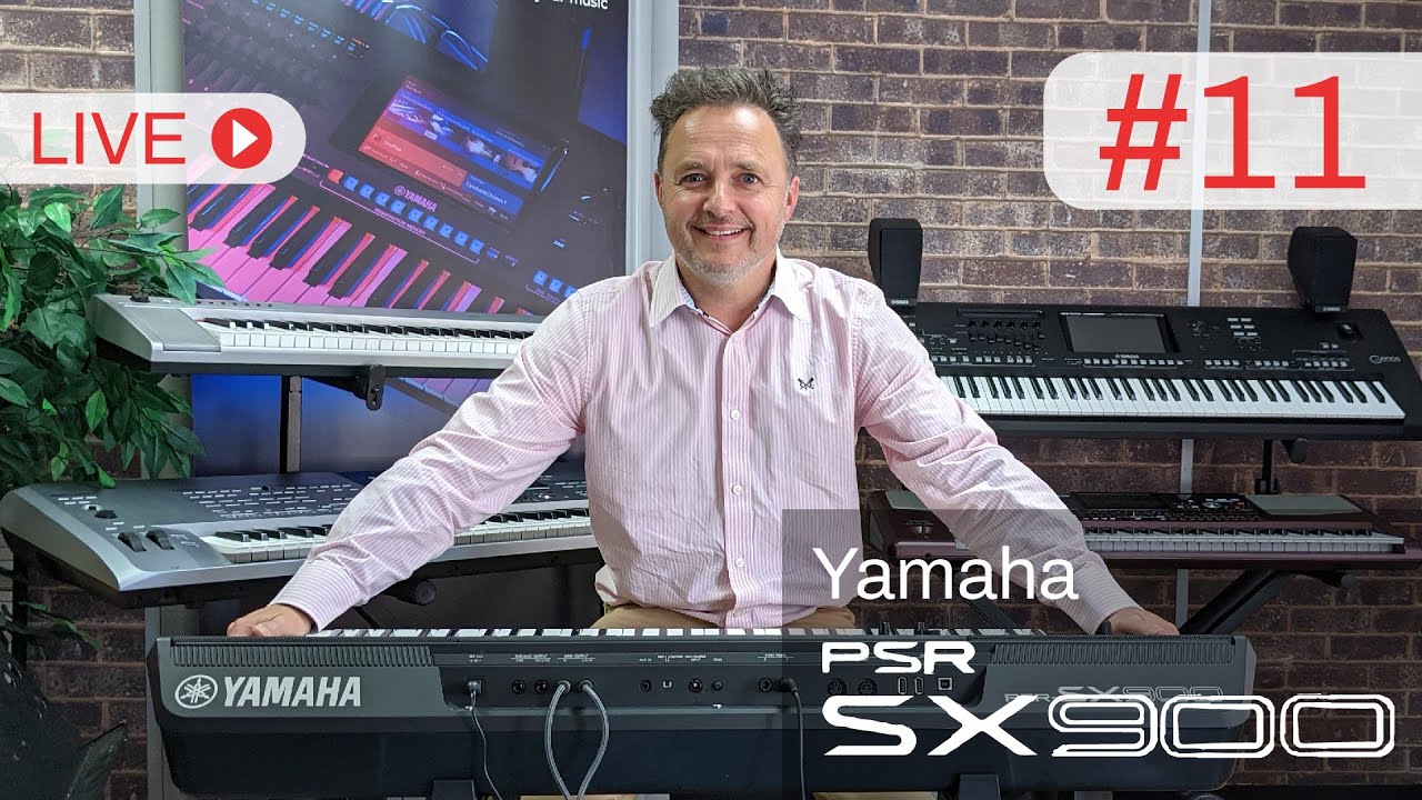 Casual Keyboards LIVE (#11) - Yamaha SX-900 Tips, Tricks and playing with David Cooper