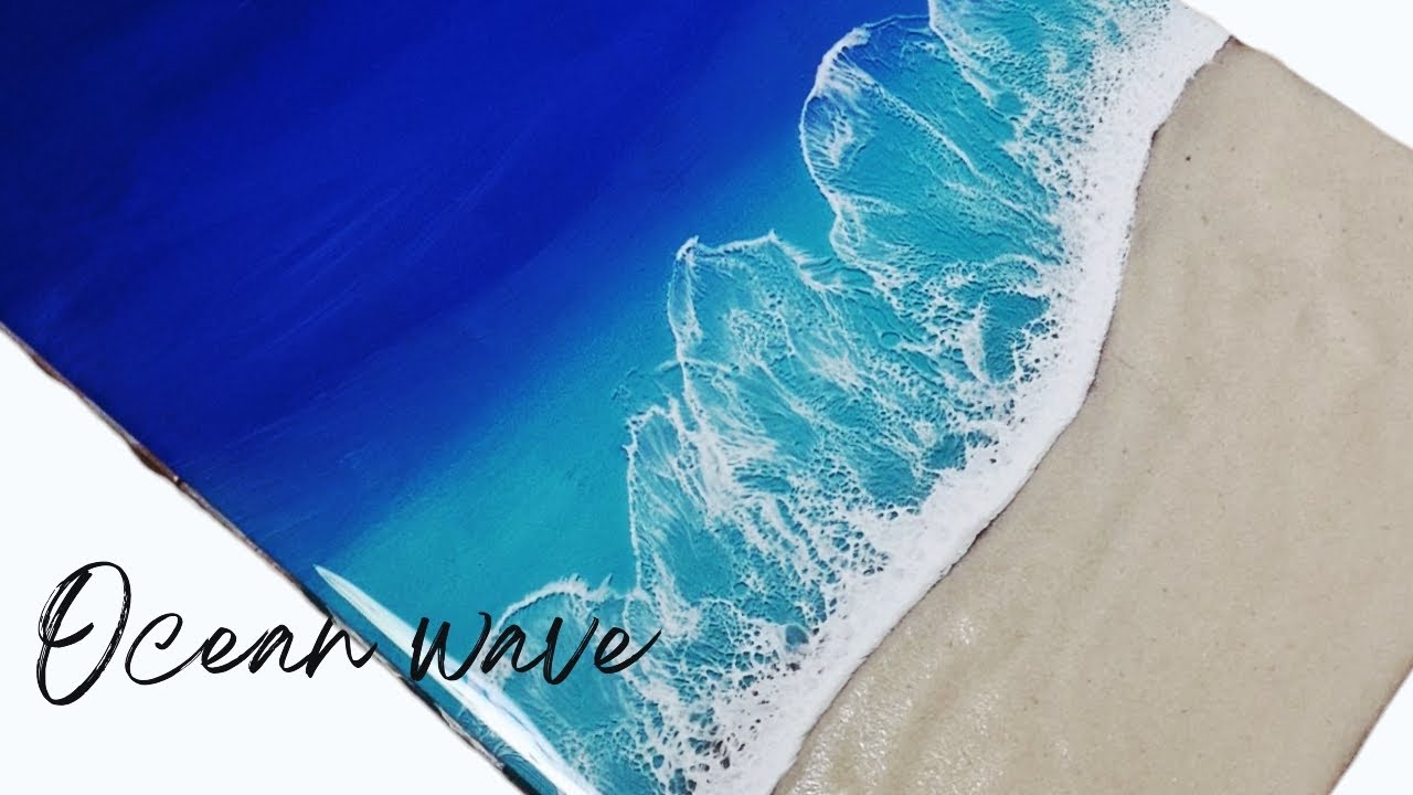 Tutorial creazione effetto mare con resina epossidica