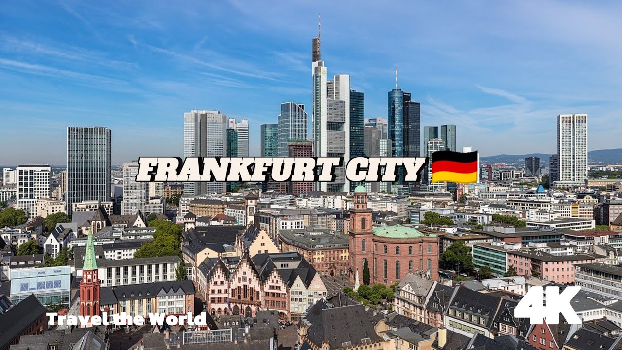 Frankfurt Like Never Before – Stunning 4K Aerial Tour of Germany’s Financial Hub