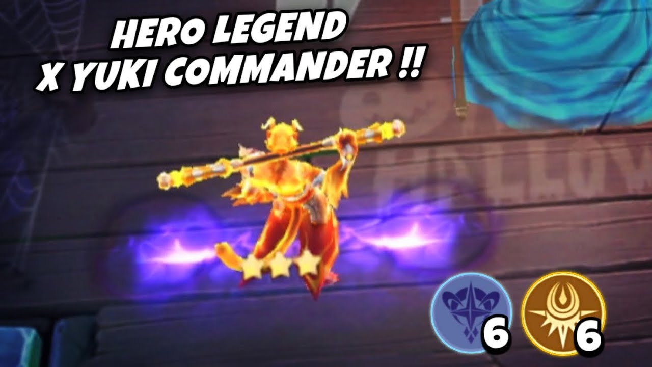 META COMMANDER SKILL RIGHT NOW ??  PERFECT YUKI COMBO‼️ MAGIC CHESS GO GO