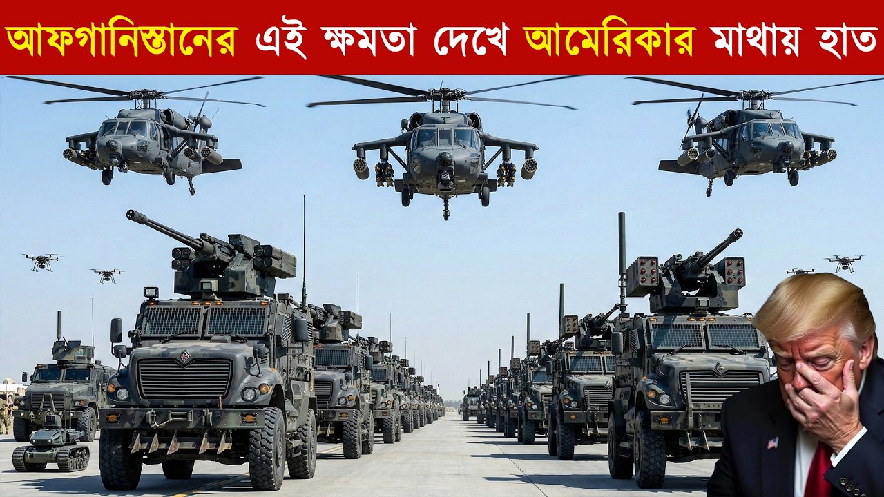 কোনো ঘোষণা ছাড়াই আফগানিস্তান যা সামনে আনলো—আমেরিকার ঘুম হারাম! 😱 Afghanistan Military Parade,