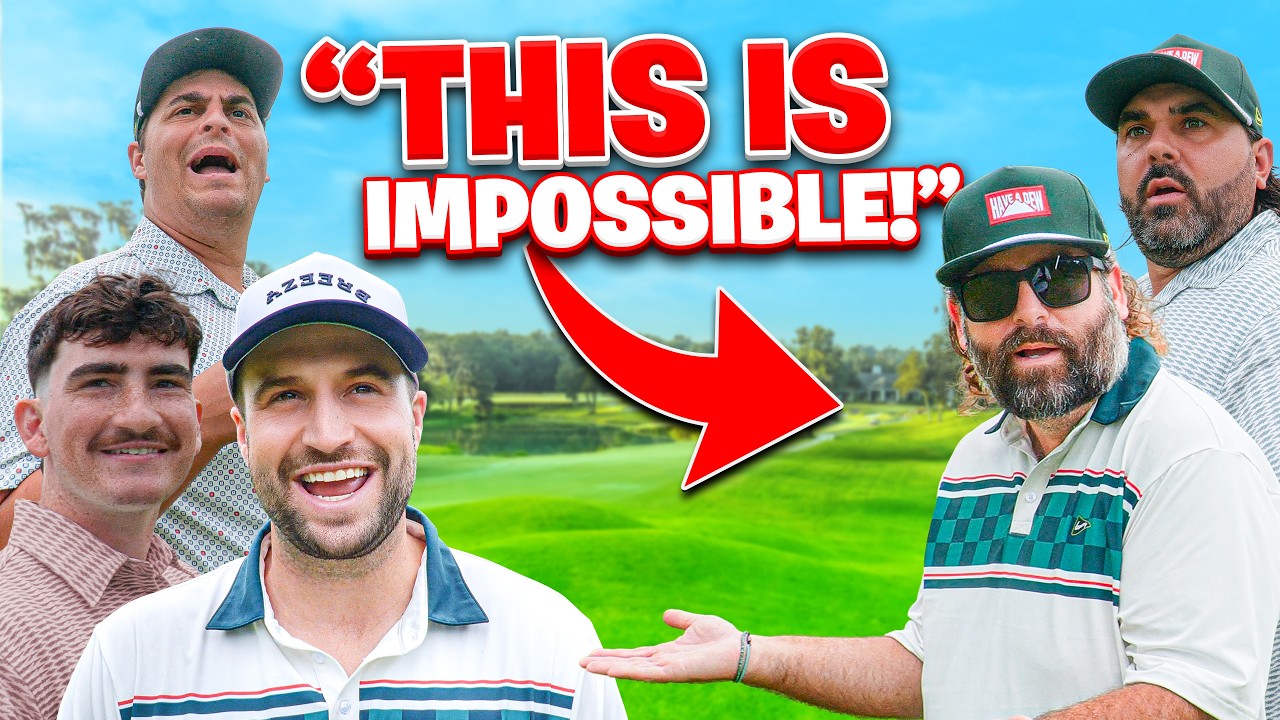 Our Newest Golf Challenge Went Off The Rails!