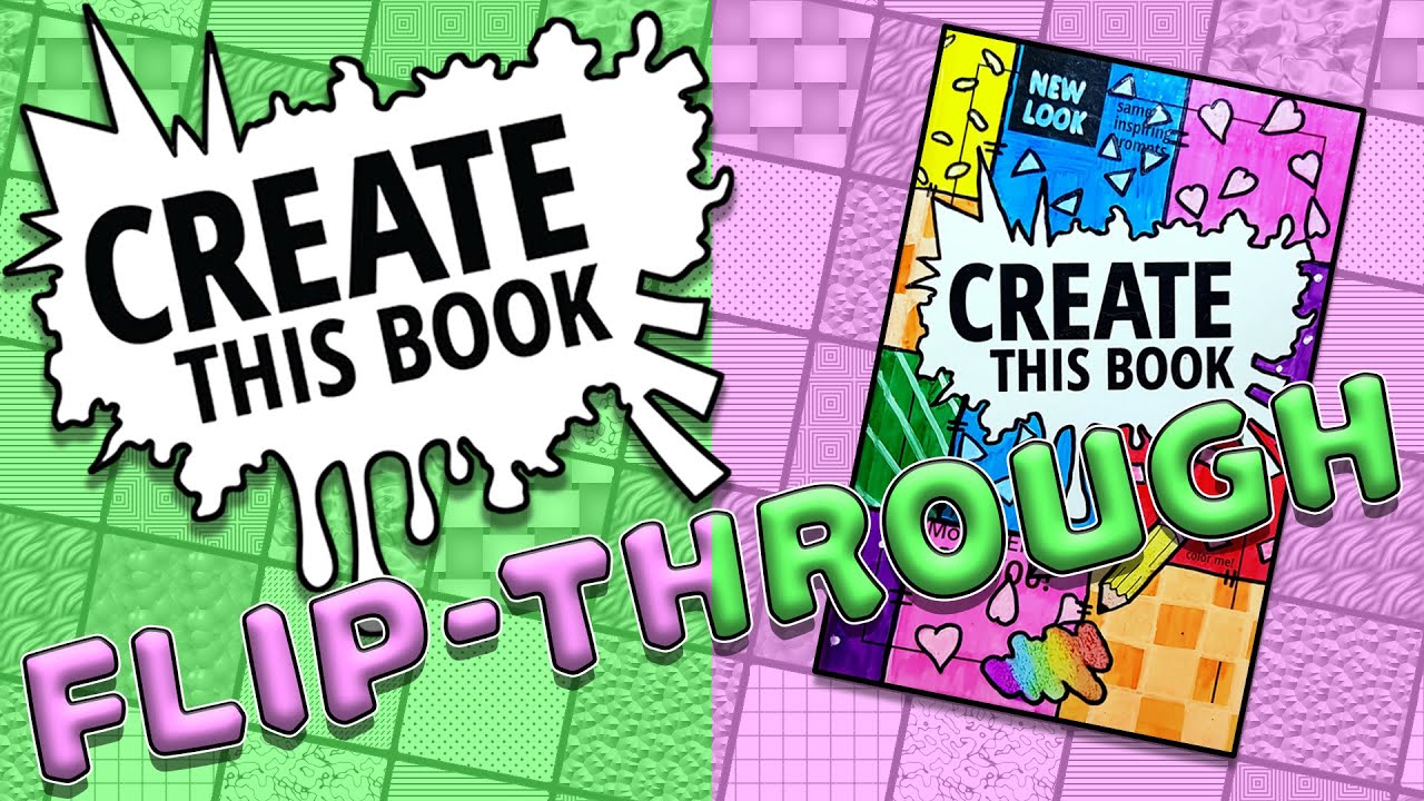 Moriah Elizabeth's Create This Book Flip-Through | Spam Creates