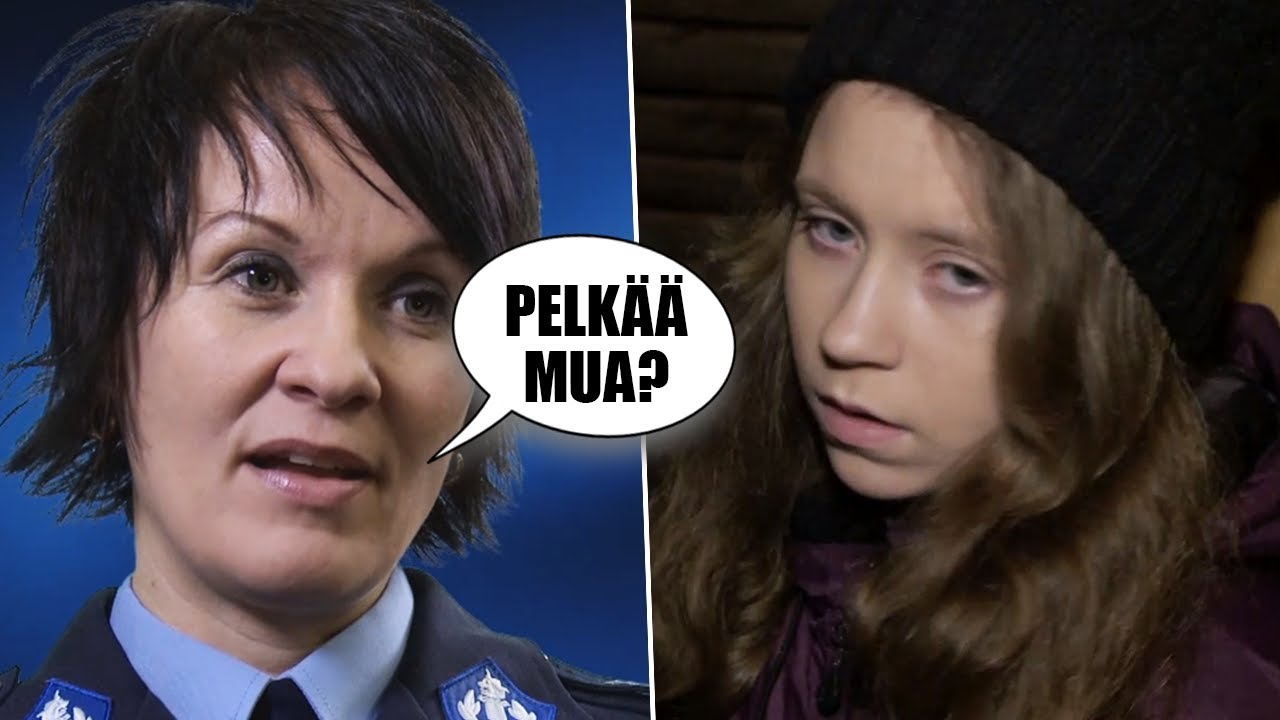 T&auml;m&auml; teinitytt&ouml; pel&auml;styi poliiseja pahasti...
