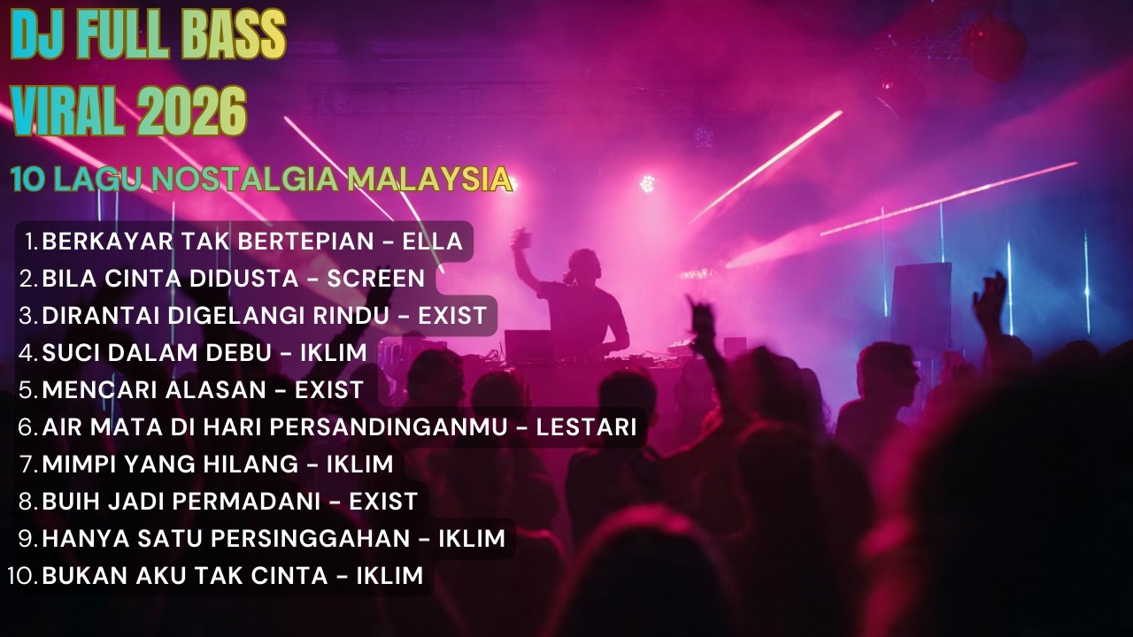 Lagu Malaysia 90an Versi DJ 🎧 Jedag Jedug Auto Goyang!