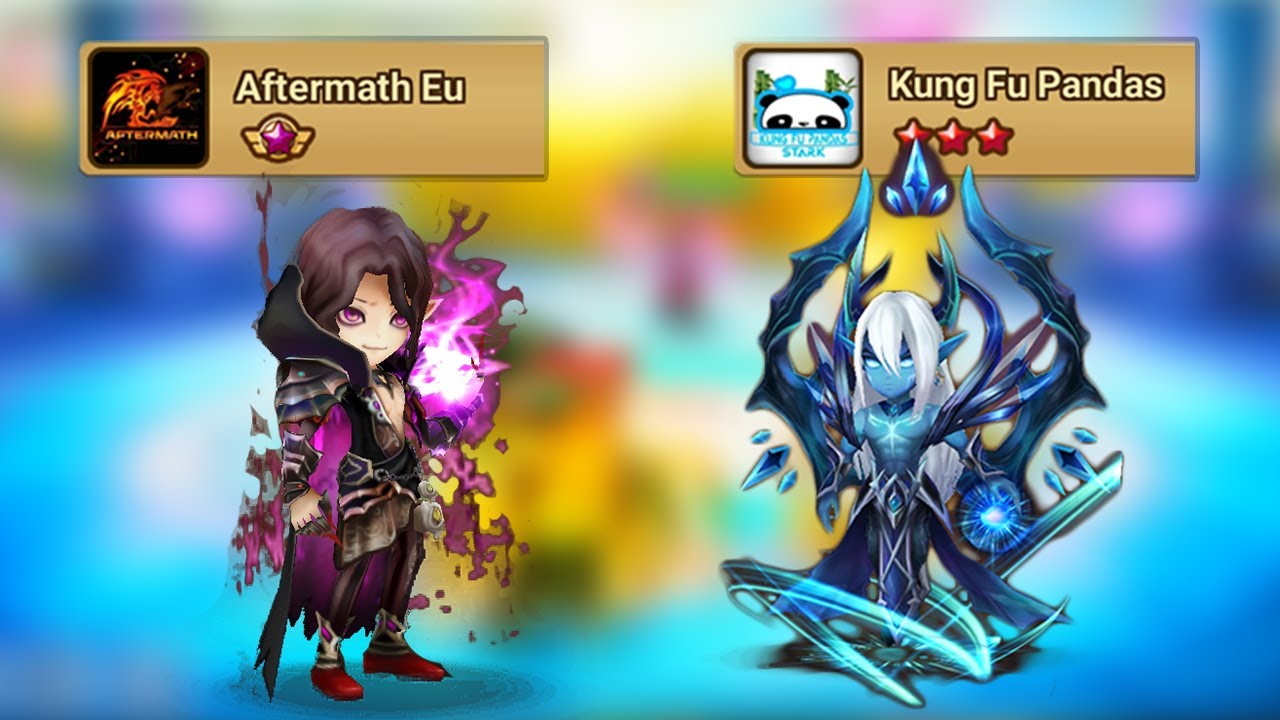 LEGEND SIEGE | Af: Legends VS Aftermath EU VS Kung Fu Pandas | Summoners war
