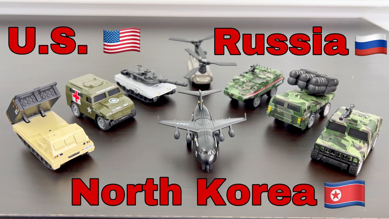 US Russian North Korean German Chinese Best Army | Toy Unboxing
