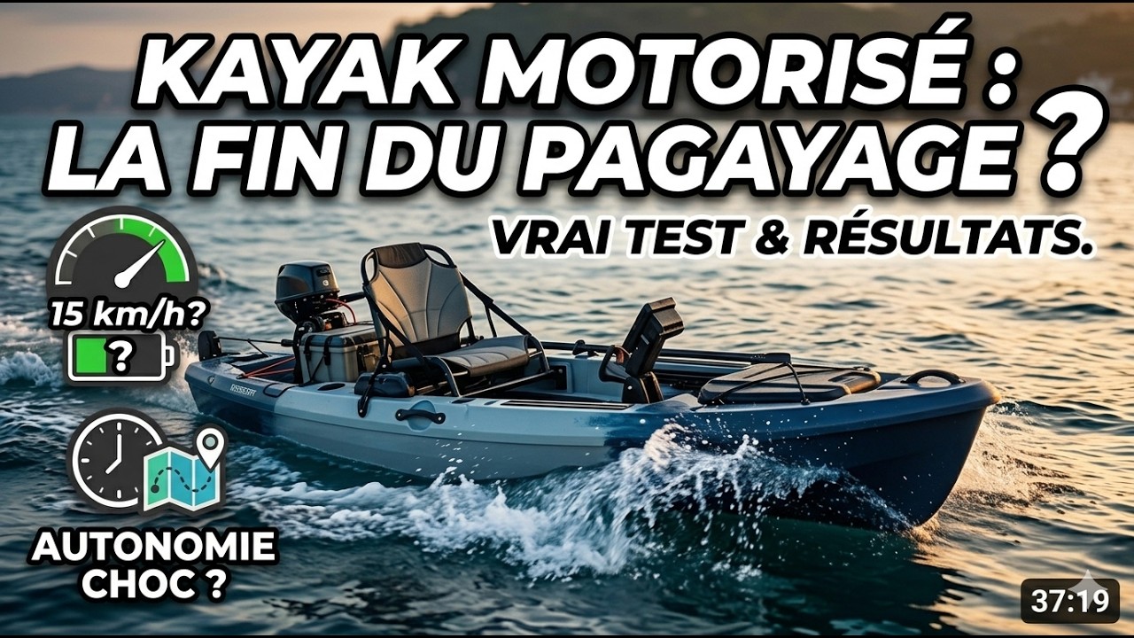 Motorisé un kayak, bonne ou mauvaise idée ?