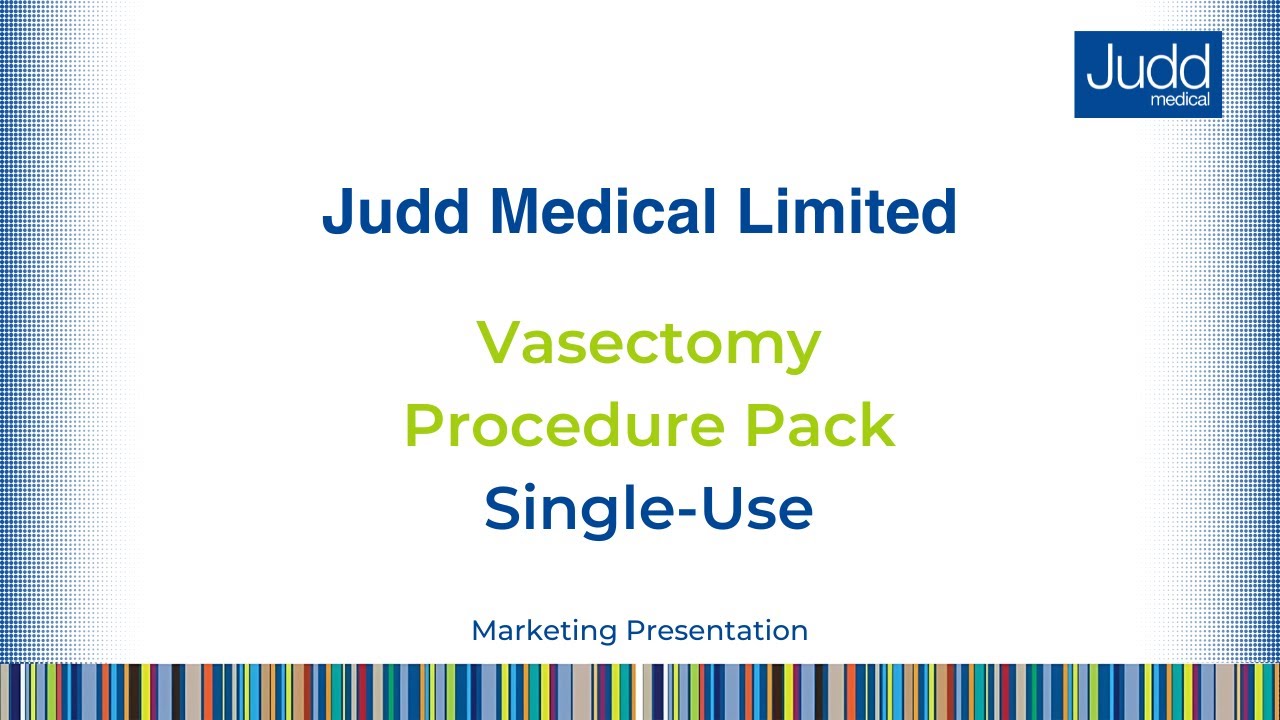 Vasectomy Procedure Pack | Single-Use