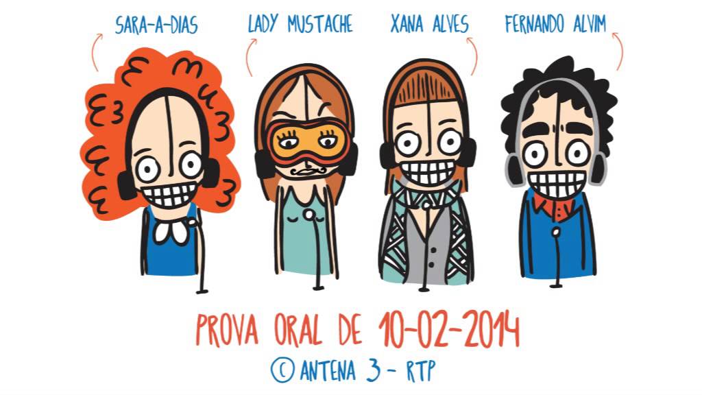 PROVA ORAL com LADY MUSTACHE e SARA-A-DIAS - 10/02/2014