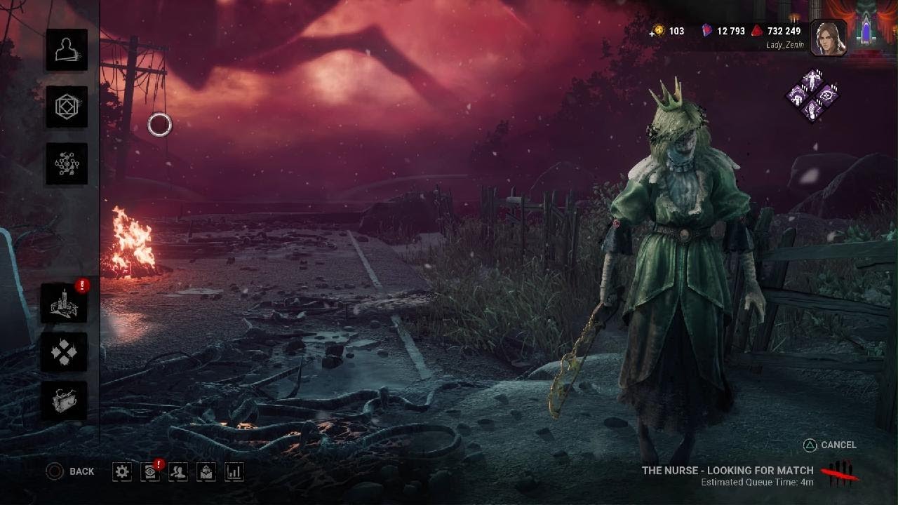 Dead by Daylight_نيرس ضد اربعة هكر ههههههههههه