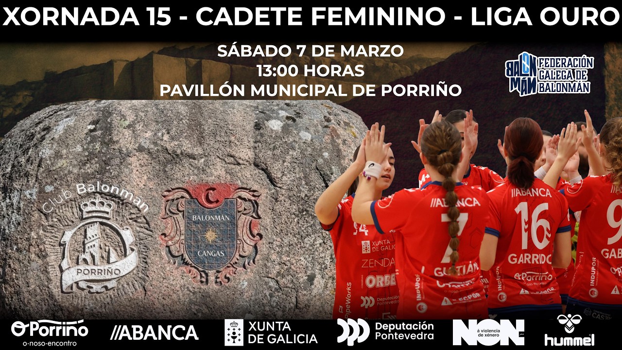 CF_Liga Ouro_Xr 15_BM PORRIÑO A vs  BM. CANGAS