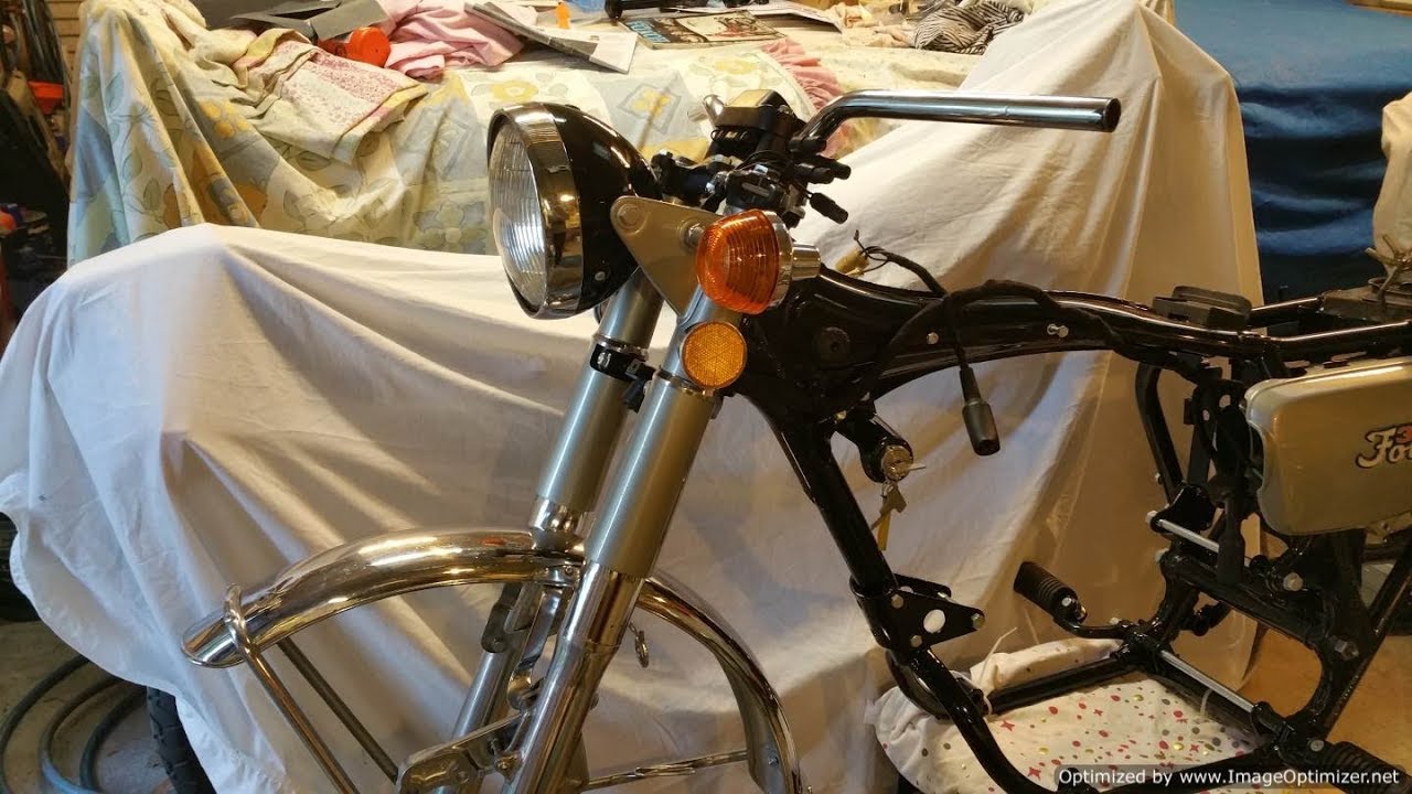 Honda CB350 Part 10 - Front End and a Few other Details
