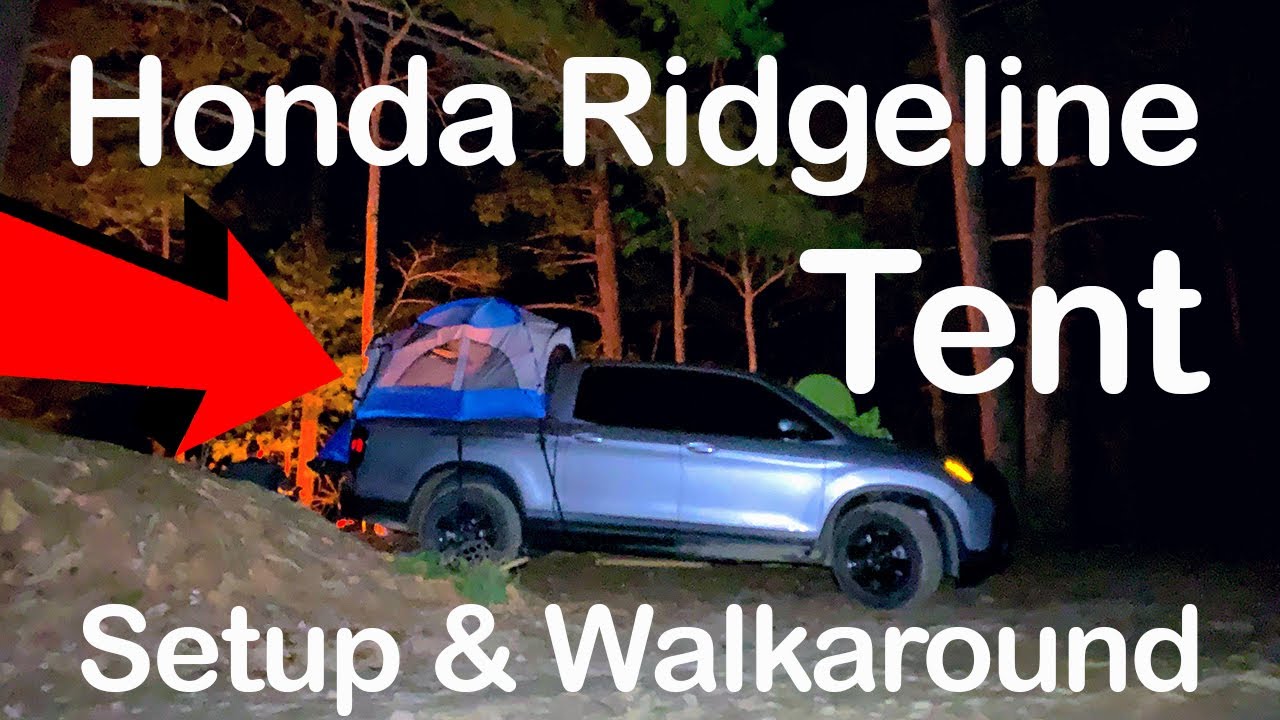 СНОВА В НАЛИЧИИ: палатка Honda Ridgeline In-Bed — установка, монтаж и осмотр