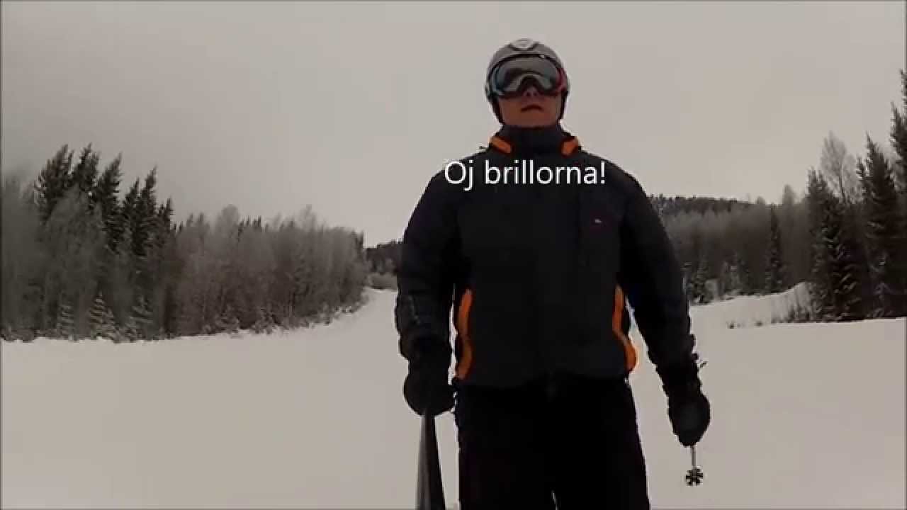 Down the slope in Branäs with GoPro Hero 2