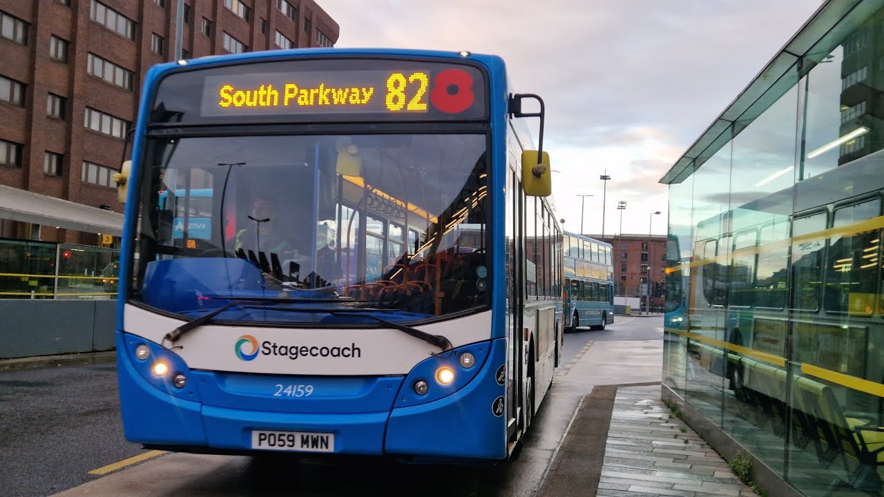 *Now Withdrawn* Stagecoach MCSL MAN 18.240LF Enviro 300 24159/PO59 MWN: Route 82