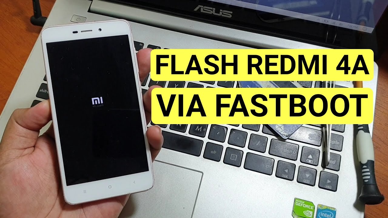 Flash redmi 4a bootloop fastboot mode, Ubl device only
